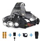 Rj1825 Crazyfire New Rechargeable Headlamp 603167526866