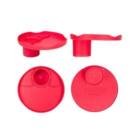 Robocup 850011949528 Plate Accessory In All 12 Colors Conveniently Holds Your Food Snacks Dr Inch