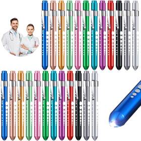 Xuu-rossesay-0367 Rossesay 24 Pack Pen Light For Nurse Gift Led Penlight With Pupil Gauge Reus