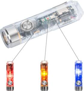 Rovyvon 192836169980 Aurora A8 New 4th Keychain Flashlight 650 Lumen Super Bright With Ed