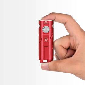 S3-red Rovyvon S3 Edc Flashlight 1800 Lumen High Lumens Mini Pocket Usb-