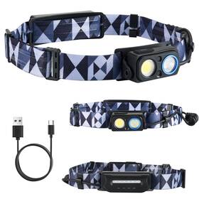 Runerve Zf6703 New Best Led Rechargeable Headlamp 1000lm Motion Sensor Headlight Spotlight