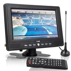 R768 Rywob 7 Inch Small Portable Tv With Antenna Built-in Digital Tuner And Rechargeable