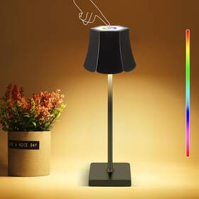 Ctl56444 S Sunsbell Cordless Table Lamp Portable 3 Color Touch With Steple