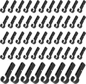Fifd5u3u Salbsever 571616 1 52 Pcs Hard Hat Headlamp Clips Led Helmet Mounts Anti-slip And Stable