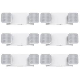 Sl3306 Saselux Led Emergency Light With Two Adjustable Head Integrated Commercial