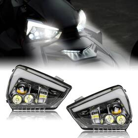 Zp-yj-030601-002 Sautvs Led Headlights For Can Am Ryker Head Lights Front Lamps With High Zp-yj-030601-002 Sautvs Led Headlights For Can Am Ryker Head Lights Front Lamps With High