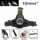 Scd517601 Elfeland Led Headlamp Headlight Zoomable Flashlight Torch Light 707427699922