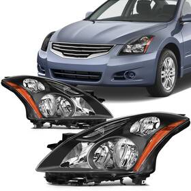 163628-501 Scitoo Headlight Assembly Fits For Nissan Altima Sedan 4dr 2010-2012 Headlamp