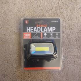Fl8208-2w Se Headlamp Led 180 Lumen 3 Stage 100% 50% White Strobe New In Box