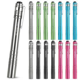 S00541 Seamagic 15-pack Led Penlight - Pocket Bulk Pen Light Flashlight With Clip 30-piece D