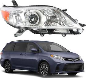 Seb-6880872-505482-le Seblaff 8111008032 Right Side Halogen Chrome Housing Passenger Headlamp He