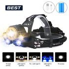 Sgoddepevrosd1771 Sgodde Led Headlamp Mode Headlight Usb Rechargeable Zoom Flashlight Waterproof