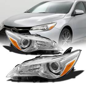 Sharewin-tc15 Sharewin Replacement For Camry 2015 2016 Headllights Headlamp Assembly Chrome