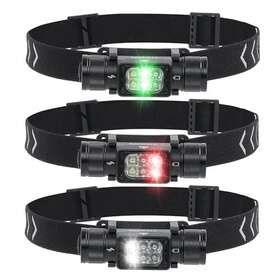 Hf02-01 Shenzhen Promise Technology Co. Ltd Multifunctional Headlights Red Green And White Light Led In