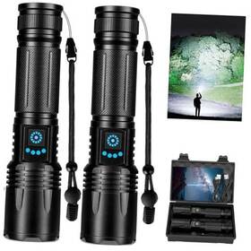 Shenzhen Zhonglan Deng Technology Co. Ltd 765452225479 Rechargeable Flashlights High Lumens 90 000 Super Bright Led