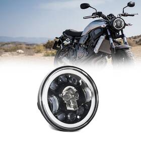 Kmu0088985399836fh Shkalacar 5.75 Inch Led Motorcycle Headlight With High/low Beam Turn Signal D