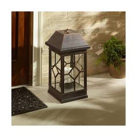 3938kr1 Smart Solar San Felipe Lantern Battery Powered Bronze Fast Ship