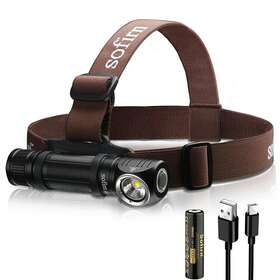 Hs40 Sofirn Rechargeable Super Bright Headlamp Flashlight 2000 Lumens