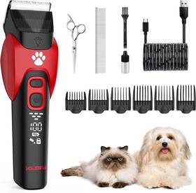 Sk-1821 Solimpia Dog Cat Pet Clippers Shavers Electric Grooming Trimmer... Fast Ship