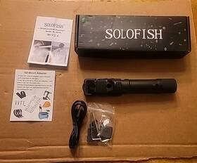 Sl9076-bl-d Solofish G 1750 Lumens Green Laser Light Combo Is Compatible With Picatinny/mlo
