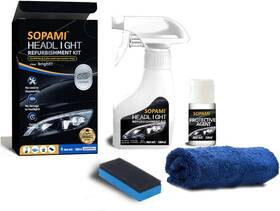 Sopami 735812573649 Car Headlight Restoration Kit Automotive Cleaner Oxidized Sopami 735812573649 Car Headlight Restoration Kit Automotive Cleaner Oxidized