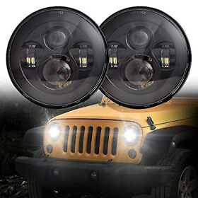 Spl Classic 7inch Inch Led Chips Headlights Compatible With Jeep Wrangler