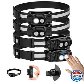 B0f1tqmr92 Spriak Rechargeable Running Headlamp High Lumens Led Motion Sensor