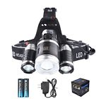 Ss-t027b Smiling Shark Led Headlamp Bright Headlight Lumen Modes Zoomable