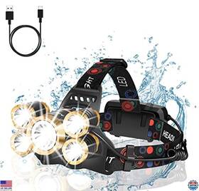 B07pzzx6ss Stanley 1200 Lumen Rechargeable Headlamp Waterproof Zoomable 4 Modes For Outdoors