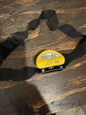 Hl1bs Stanley Headband Led Lights Model With Duracell Batt