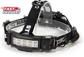 Steelman Pro 744110948462 Slim Profile Motion Activated Led Headlamp With Red Night Visio