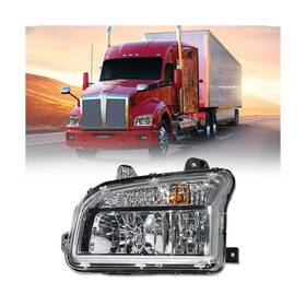 T880 Sterlix 634699916399 Chrome Headlights Fits Kenworth 2014-2023 Assembly Lamps For