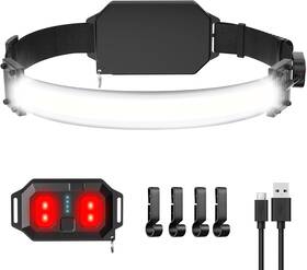 Y007 - Store Headlamp Rechargeable Super Bright 1000 Lumen Led With White Red Light 230 Wi