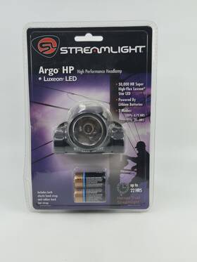 Streamlight 080926613027 Argo Hp 61302 High Performance Led Headlamp Luxeon New Sealed
