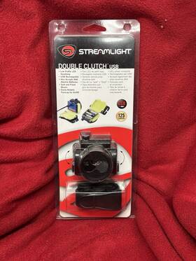 Streamlight 080926616035 Double Clutch Usb Rechargeable 125 Lumens Head Lamp 61603