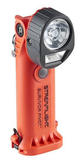 91830 Streamlight Survivor Pivot 325-lumen Right Angle Articulating Dual Beam