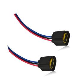 Eponcia-h13mtxs01 Strendier 2pcs 9008 H13 Headlight Pigtail Connector Light Bulb Plug Adapter C