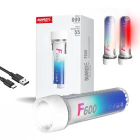 Su-f600 Sunrei 1000 Lumen Rgb Flashlight Super Bright Led Flash Light Battery Powere