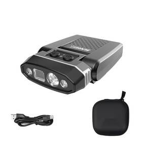 Sunrei Su-h300-rock 1800 Mah Rechargeable 300 Lumen Led Headlamp With Motion Sensor 5 Light Mode