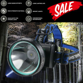 Super Bright Led Headlamp Rechargeable Headlight Head Torch For Hunting 2 Modes