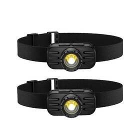 Hl80 Superfire Led Headlamp Rechargeable Head Flashlight For Adults With 4 Modes