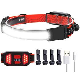 Swanlake 331612158980 Led Rechargeable Head Lamp 1000lumens Hard Hat Headlamp 230 Wide Beam Hea