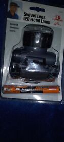 9336364073 Swivel Lens Head Lamp Camping& Emergency Headband Flash Light Hands-free