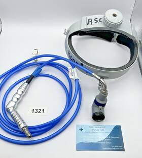 Sg-0089 Synoptics Surgical Headlamp With Fiber Optic Cord 1321