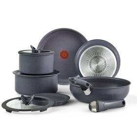 L824sb64 T-fal Ingenio Essentials Cookware Set With Detachable/removable Handle 11 Pie