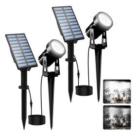 Ts-s4201-1h T-sunus Solar Garden Spot Lights Led Landscape Light Outdoor Ip65 Wate