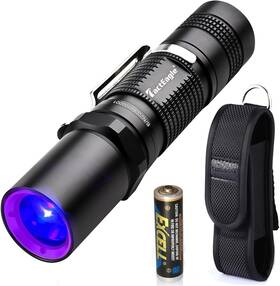Uva-t1 Tacteagle 365nm Black Light Flashlight Blacklight Flashlights Uv For Pet U