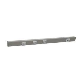 Task Lighting & Power 196734057011 And Slim Angle Strip With Usb-a/c On Right Satin Nic