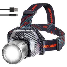 T-928s Tbagkit Gifts For Men Christmas Led Headlamp Rechargeable 5 Color Modes Flashlight W